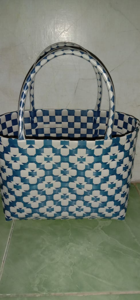 PBAGFN4 Recycled Plastic Shopping Bags from Indonesia