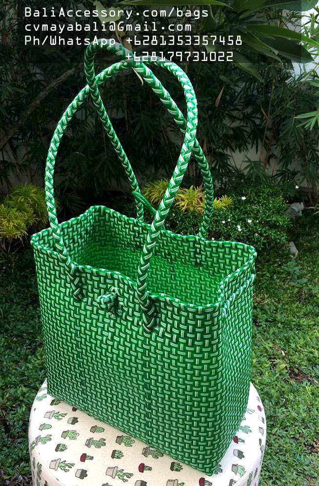 PBAGFN4 Recycled Plastic Shopping Bags from Indonesia