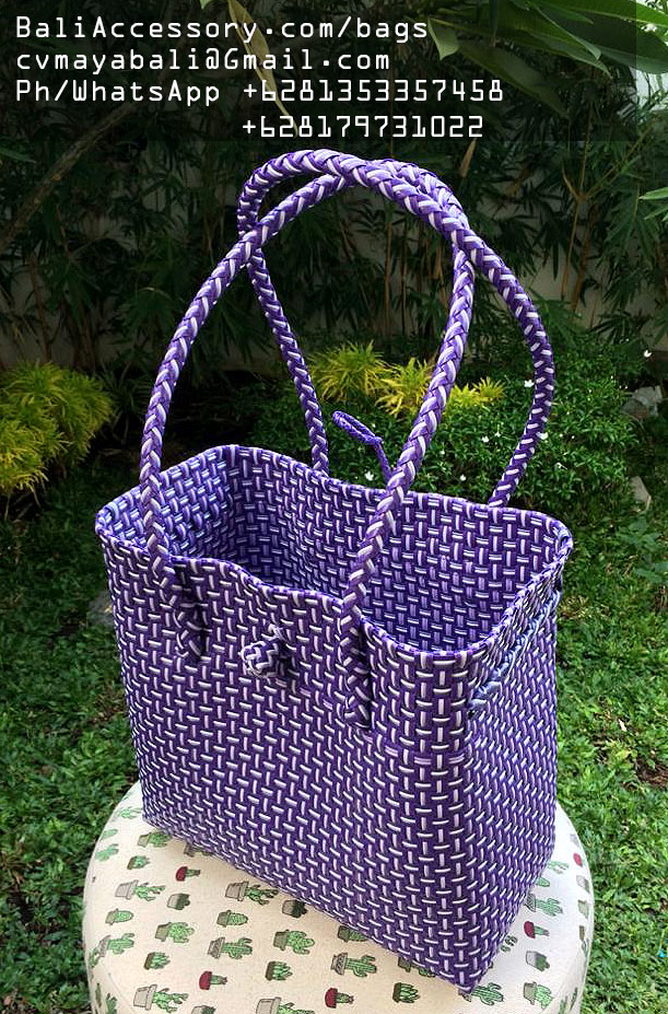 PBAGFN4 Recycled Plastic Shopping Bags from Indonesia