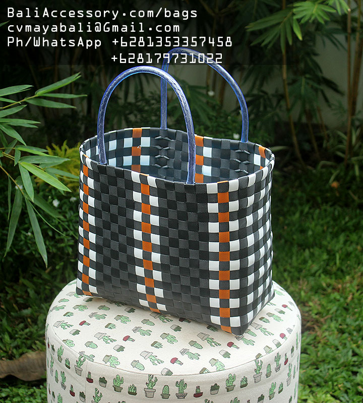 PBAGFN4 Recycled Plastic Shopping Bags from Indonesia